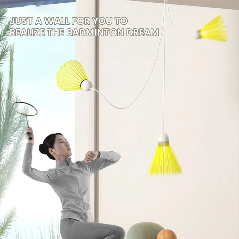 Badminton Talk - Automatic Badminton Trainer Set Single-Player Rebound