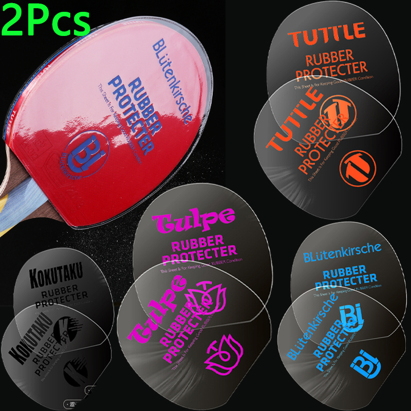 Badminton Background - 2Pcs Rubber Protector Table Tennis Racket