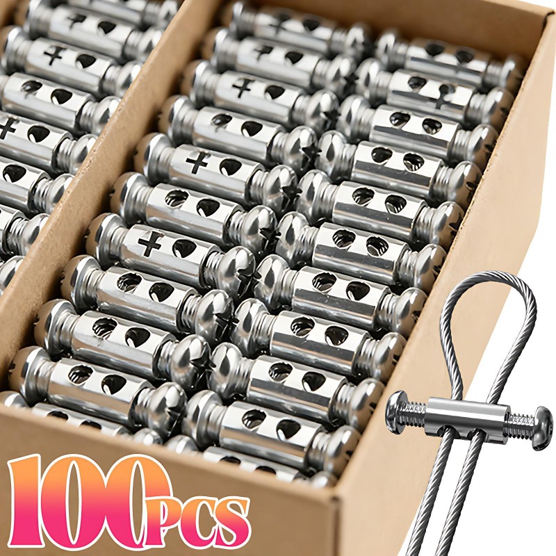 10-100Pcs Adjustable Wire Rope - String Tension Clip recensie en prijs