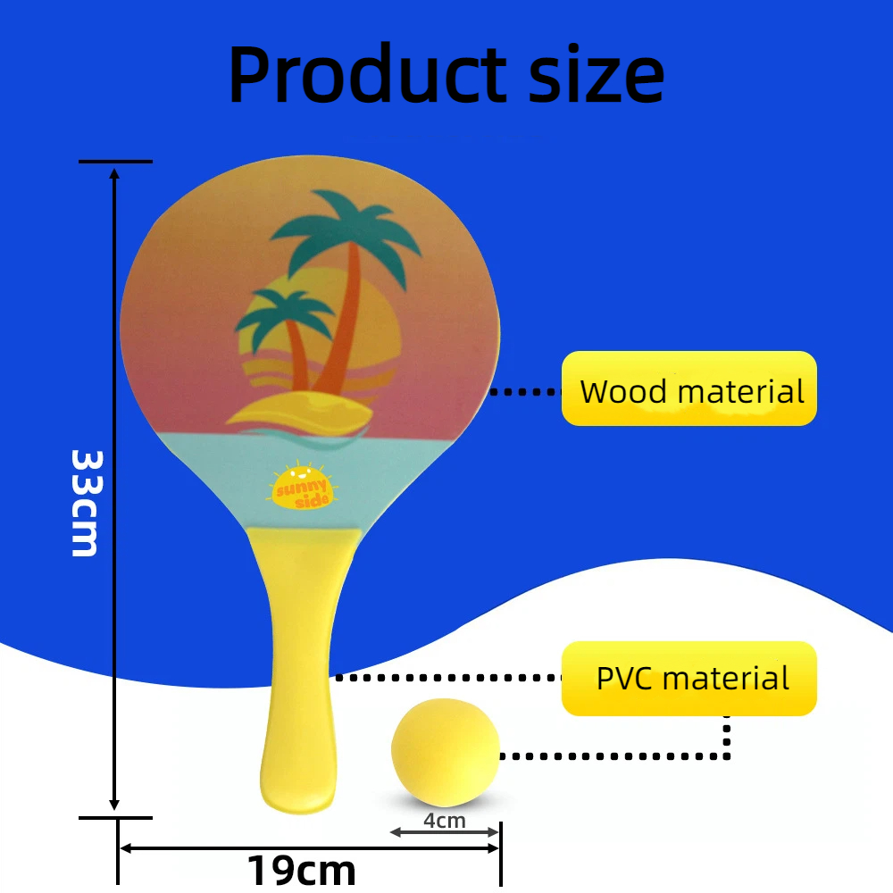 Cartoon Thickened Beach Badmin - Badminton Background recensie en prijs