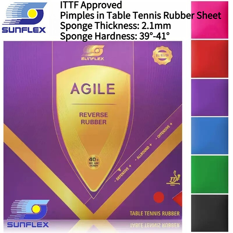 SUNFLEX AGILE Colorful Table T - Badminton Background recensie en prijs