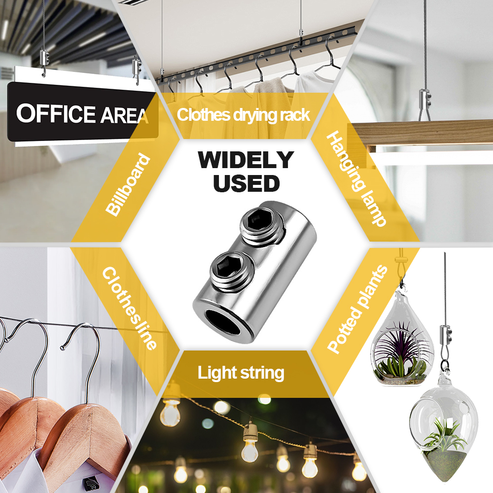 2/3mm Steel Wire Rope Hanging  - String Tension Clip recensie en prijs