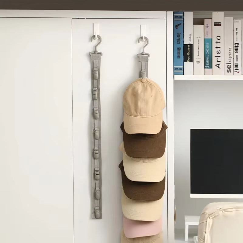 Wardrobe Hat Rack Hanging Rope - String Tension Clip recensie en prijs