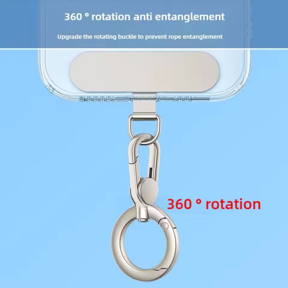 Metal Phone Lanyard Clip Patch - String Tension Clip recensie en prijs
