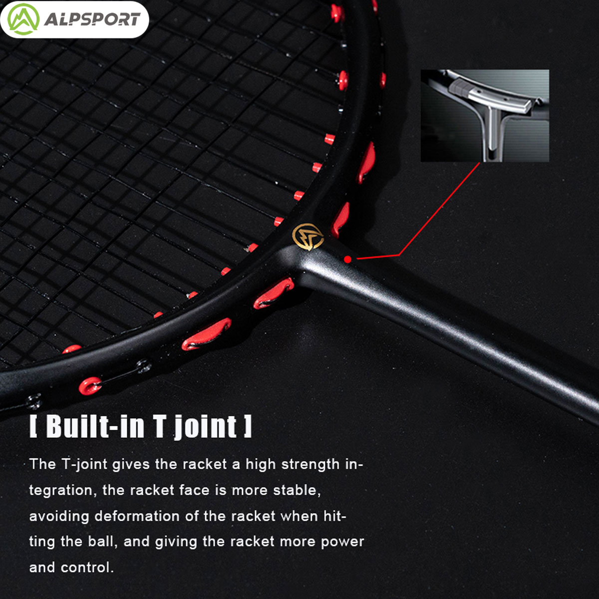 Alpsport MH-V5 5U 75g Wave Leg - Badminton Background recensie en prijs