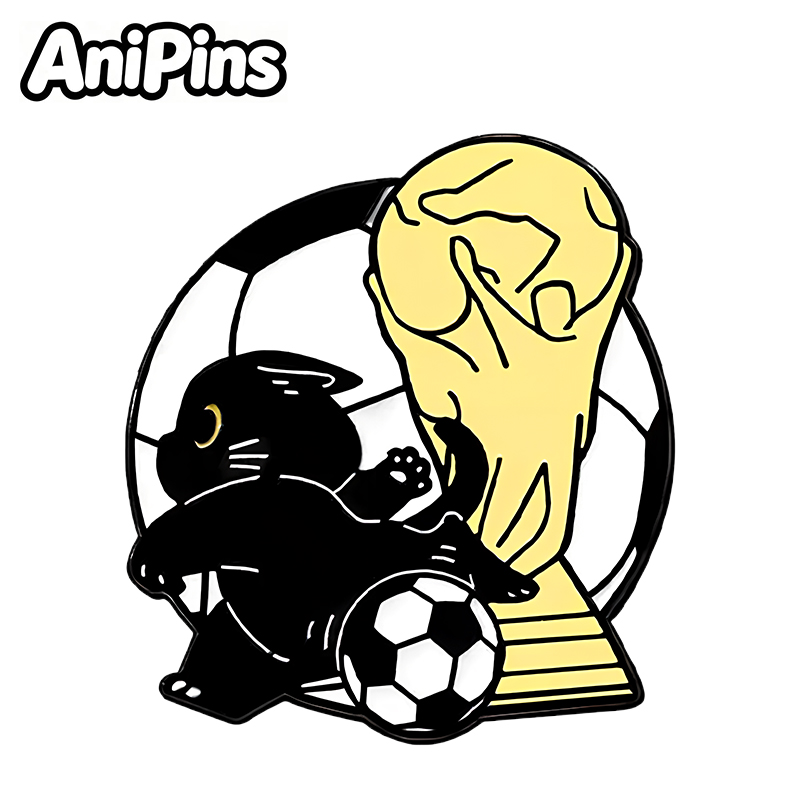 AniPins Funny Sports Cat Pins  - Badminton Icon recensie en prijs