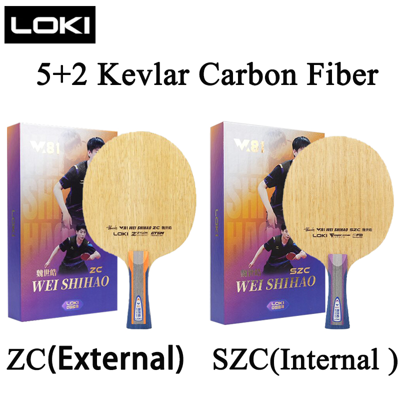 LOKI Table Tennis Blade W81 Se - Badminton Background recensie en prijs