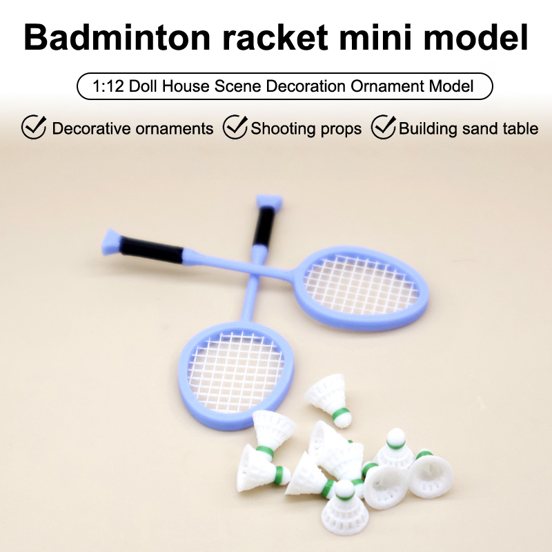 1pair Miniature Badminton Rack - Badminton Europe recensie en prijs