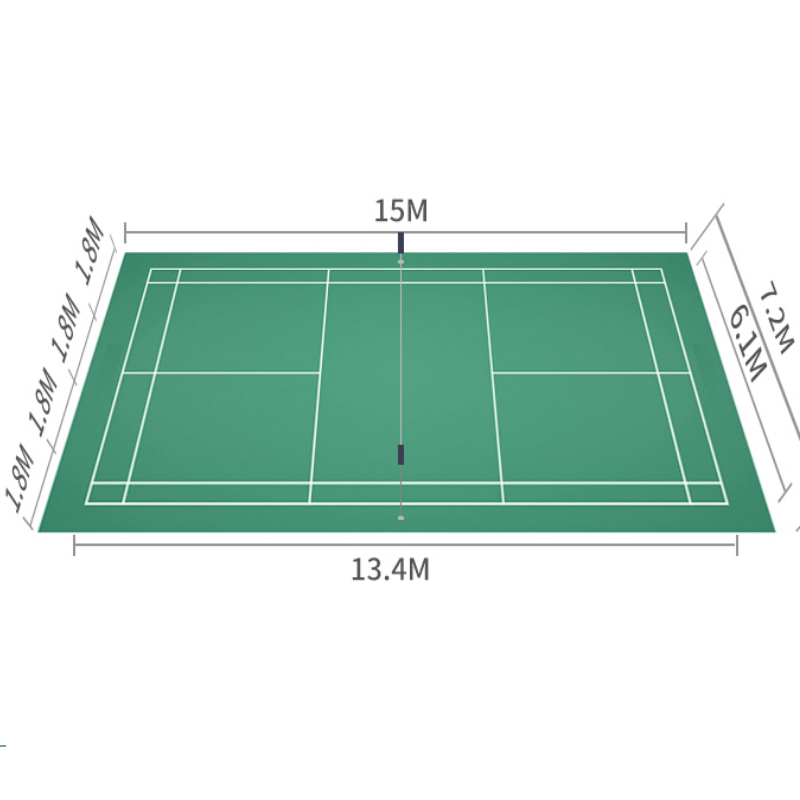 Beable Standard 5.0mm PVC Badm - Badminton Club Logo recensie en prijs
