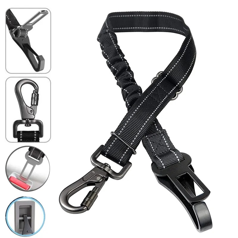 3 In 1 Pet Dog Car Seat Belt N - String Tension Clip recensie en prijs