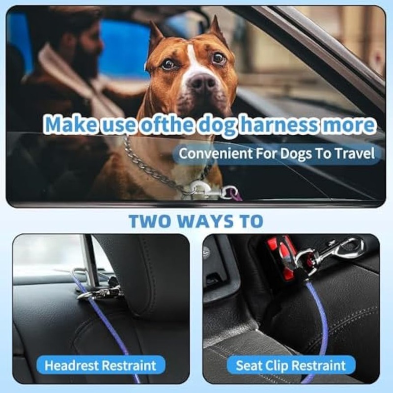 1 piece of dog car wire rope s - String Tension Clip recensie en prijs