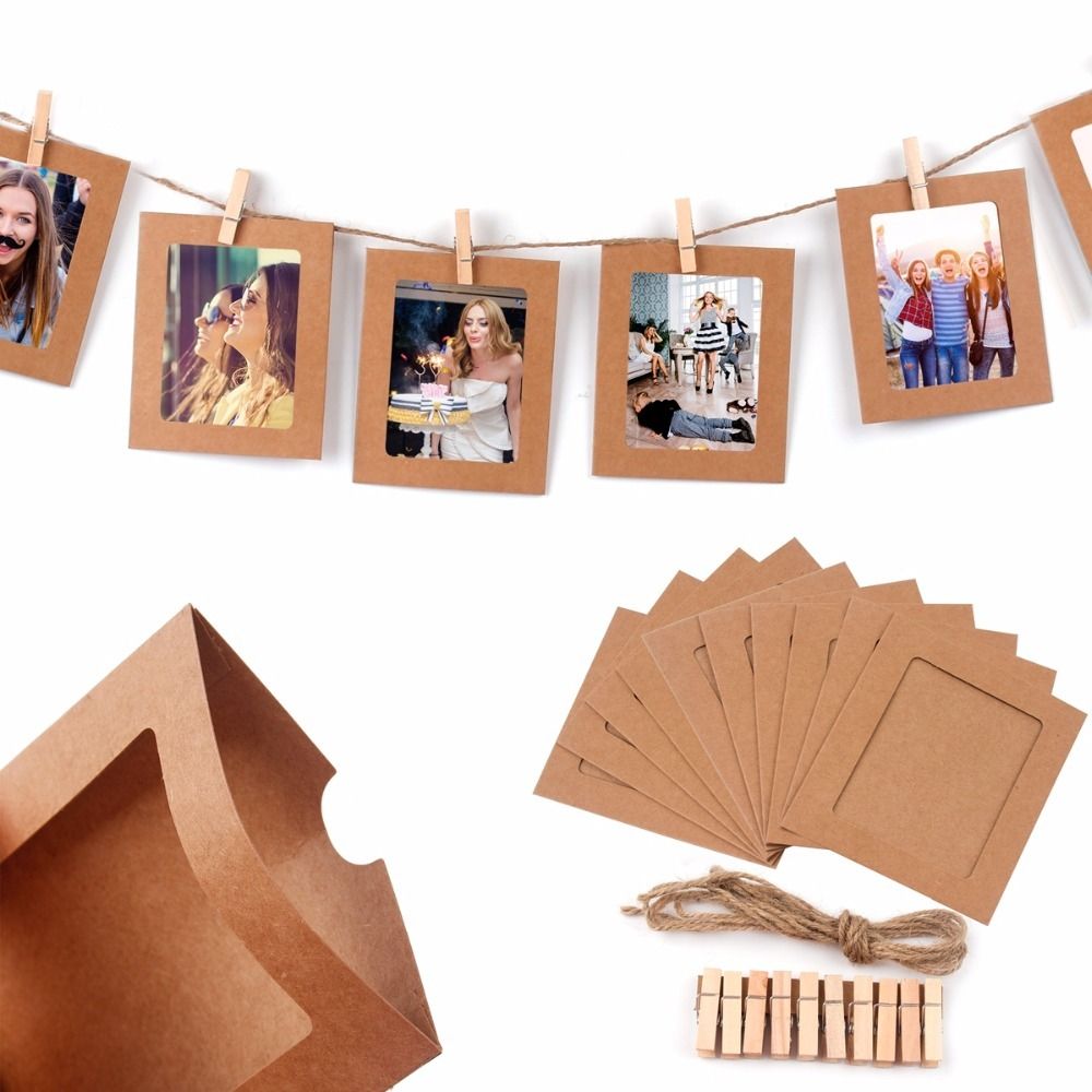 10Pcs DIY Craft Paper Photo Fr - String Tension Clip recensie en prijs