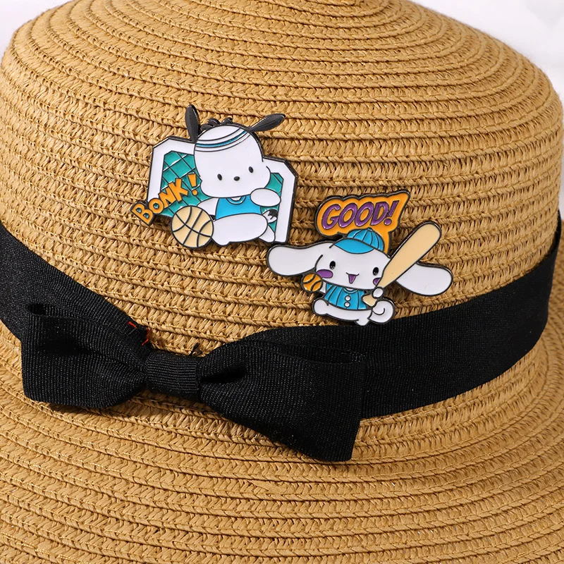 Cartoon Sanrio Metal Badge Stu - Badminton Icon recensie en prijs