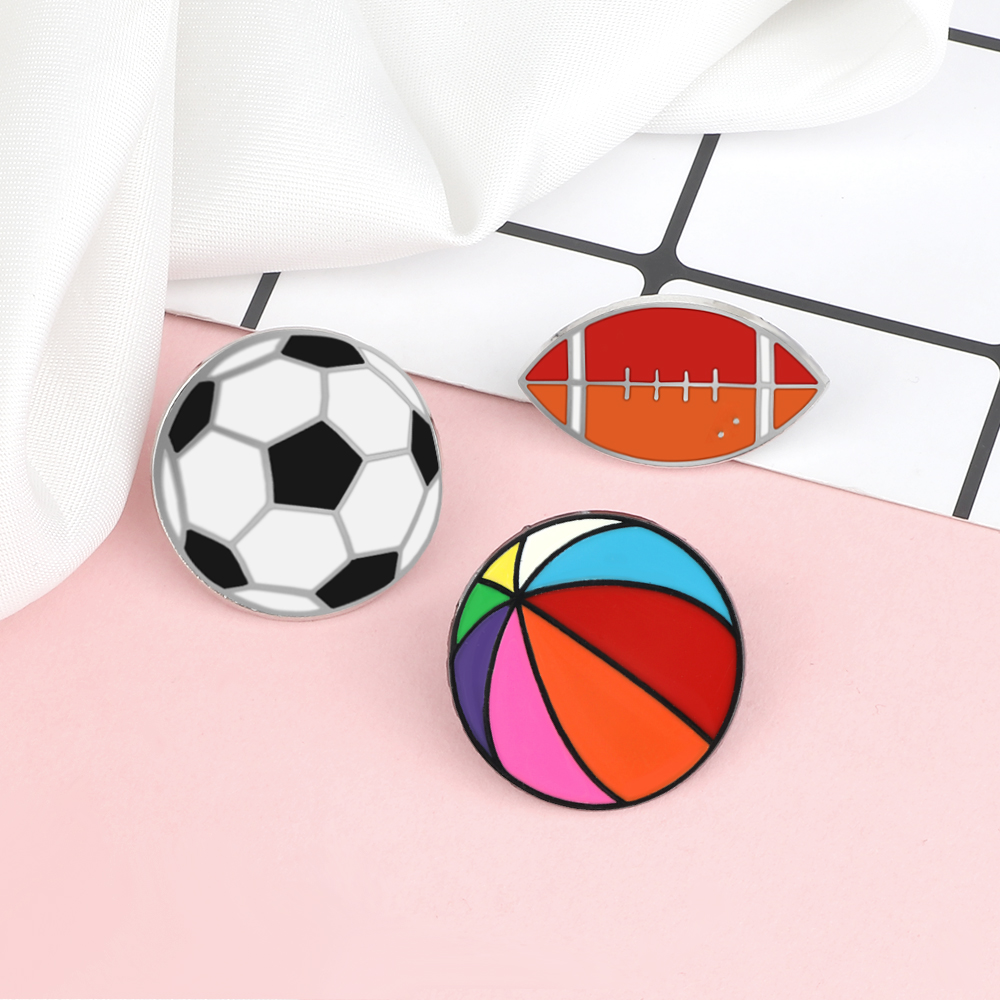 Fashion Sports Ball Lapel Pin  - Badminton Icon recensie en prijs